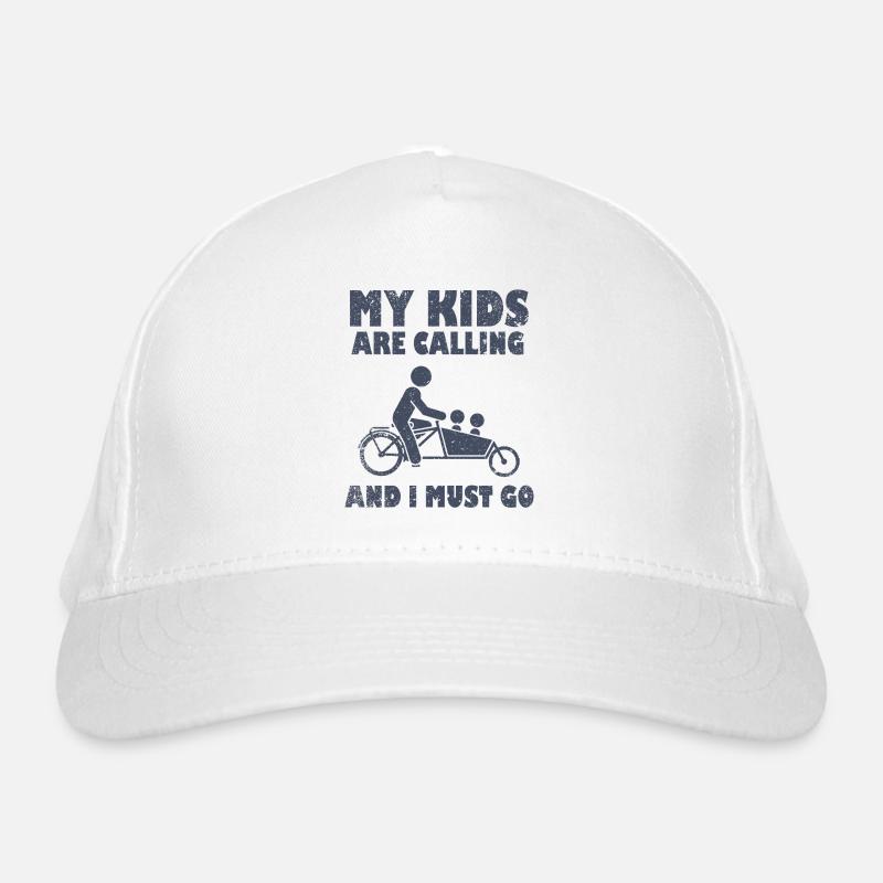 Mes enfants appellent Cargo Cargobike Casquette classique bio