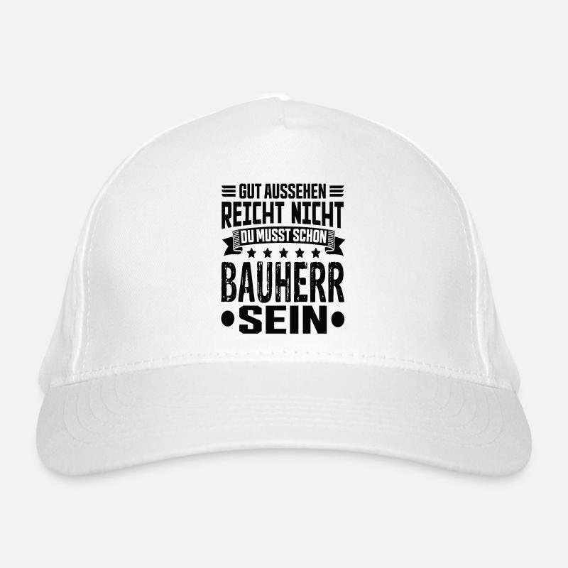 Builder Builder House builder Home Topping-out ceremony Organic Baseball Cap