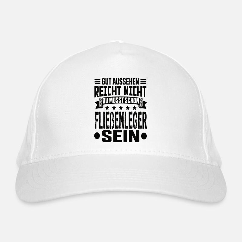 tiler tile craft tiler saying Organic Baseball Cap