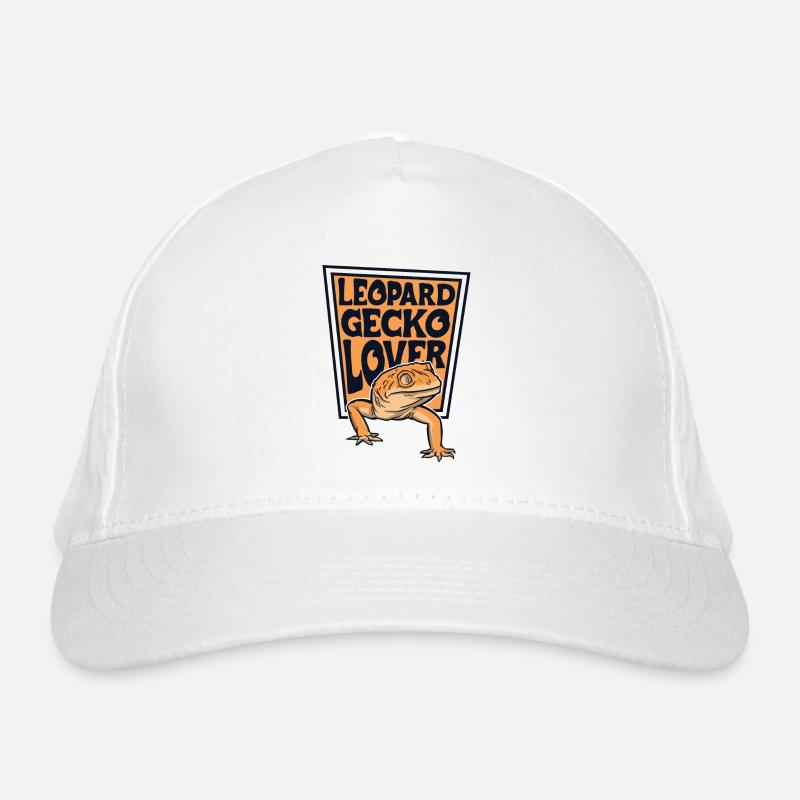 Leopard Gecko Lover Crested Lizard Gekkota Organic Baseball Cap
