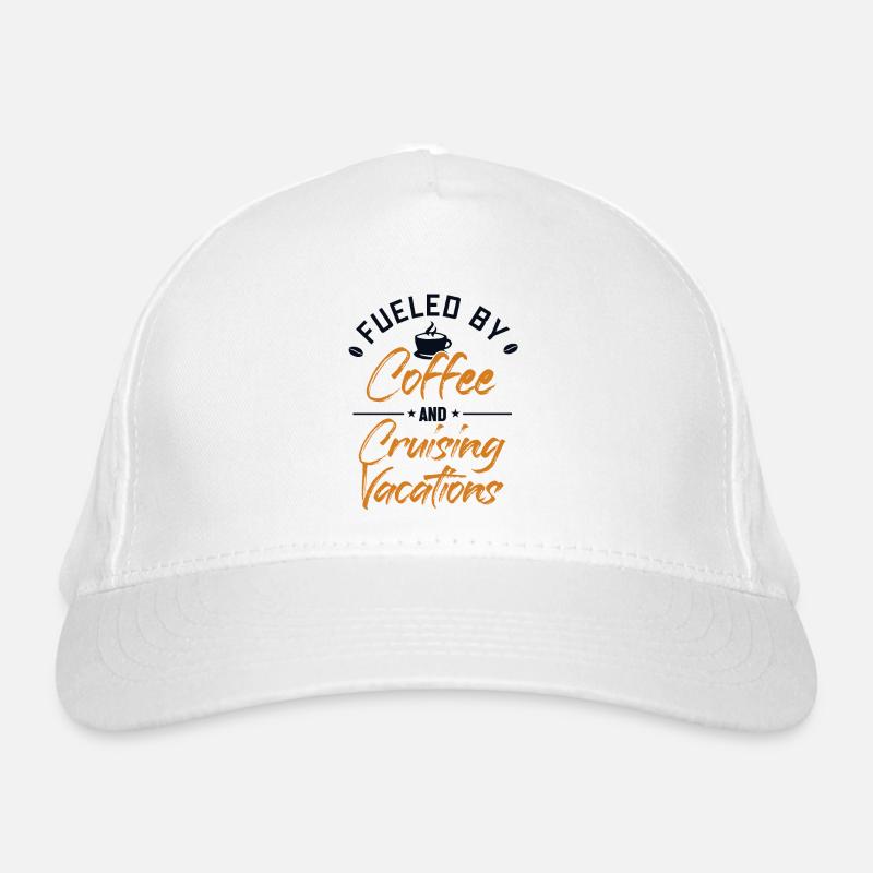 Croisière Powered by Coffee and Cruising Vacations Casquette classique bio