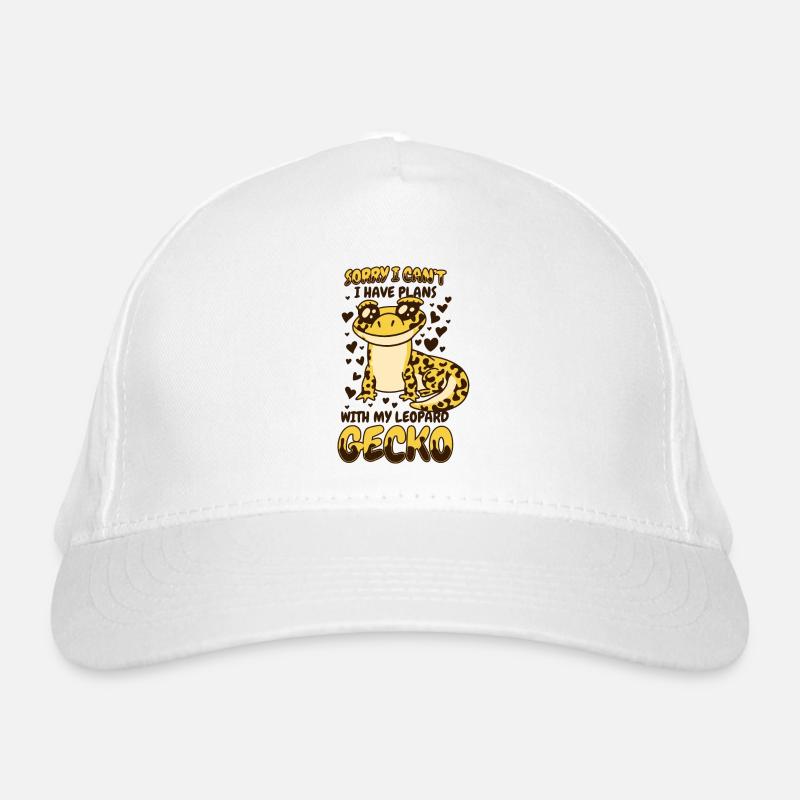 J’ai des projets avec mon gecko léopard Gekkota Casquette classique bio