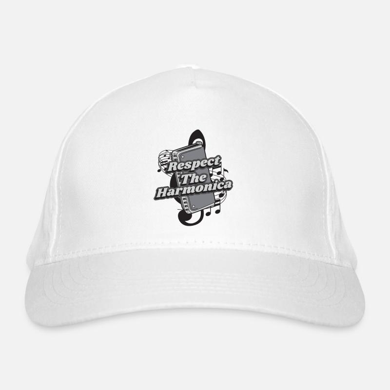 Respectez l’harmonica harmoniste harmoniciste Casquette classique bio