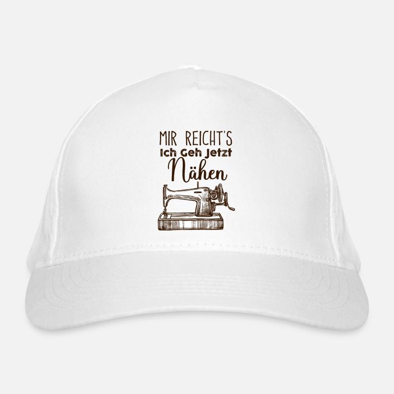 I've had enough, I'm going to sew now, needle gift Organic Baseball Cap