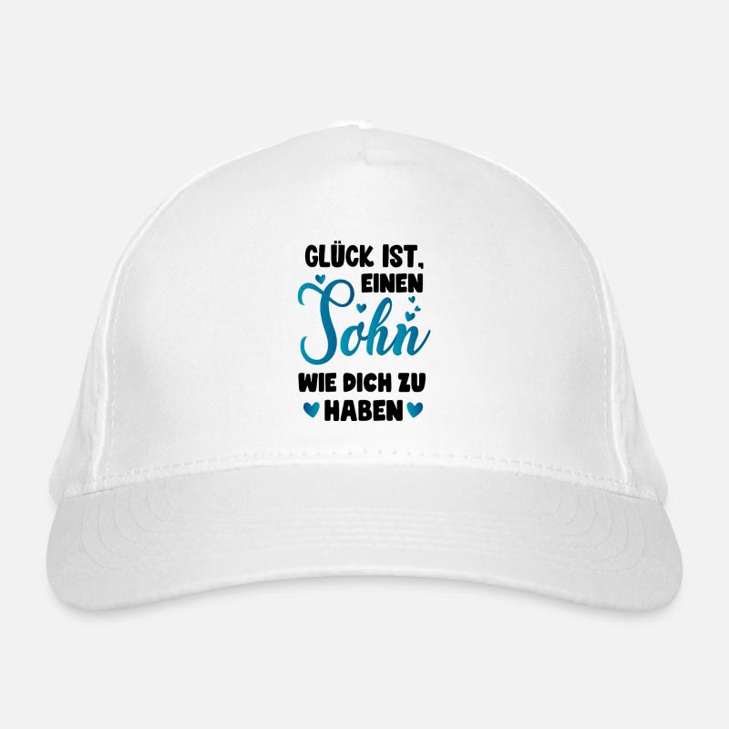 Happiness is having a son like you, gift Organic Baseball Cap