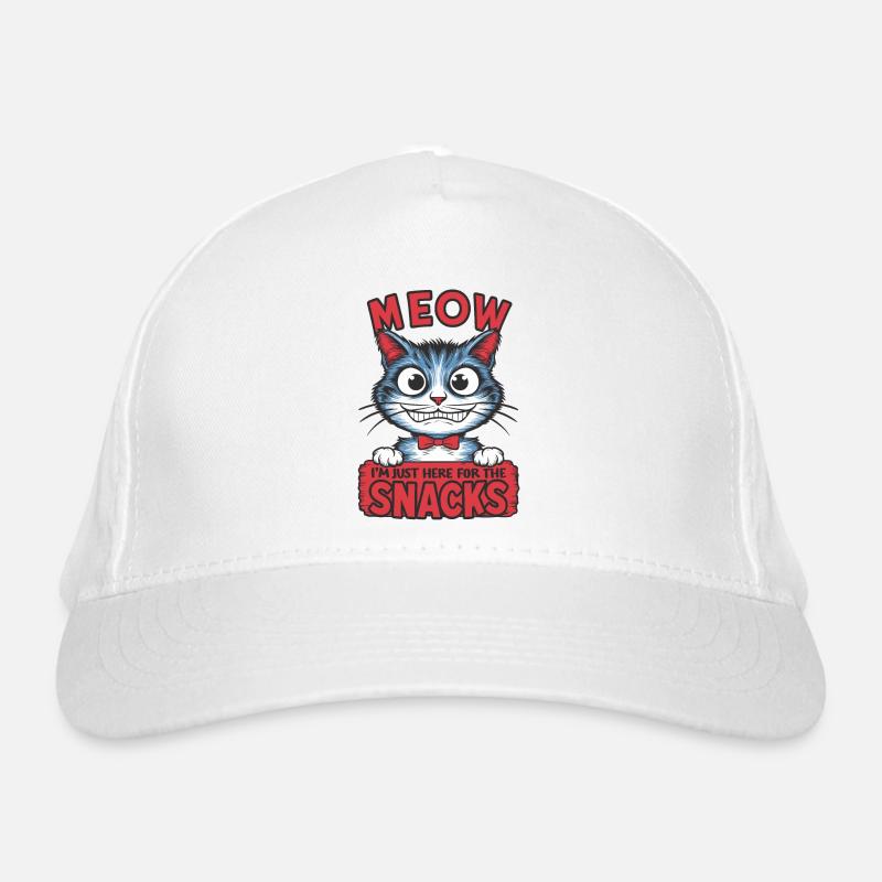 Miaou Drôle Chat Dictons Chat Dire Casquette classique bio
