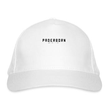 Paderborn Meine Stadt - Bio-Baseballkappe - Weiß - Vorne