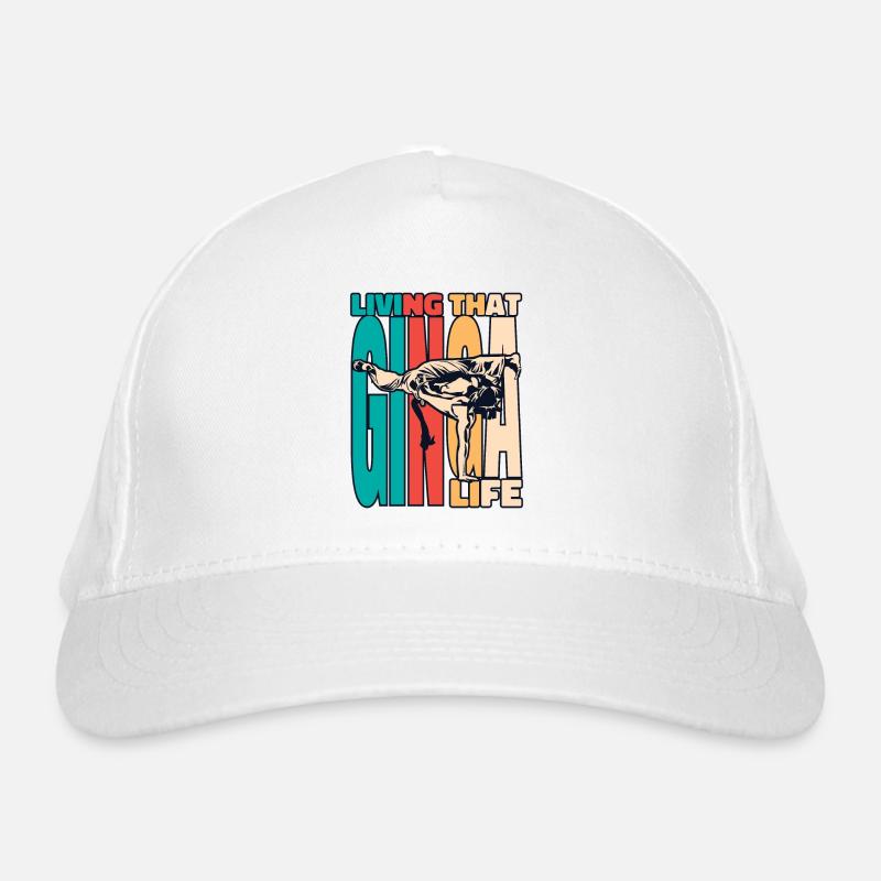 Vivre cette vie ginga Ginga Capoeirista Danse Casquette classique bio