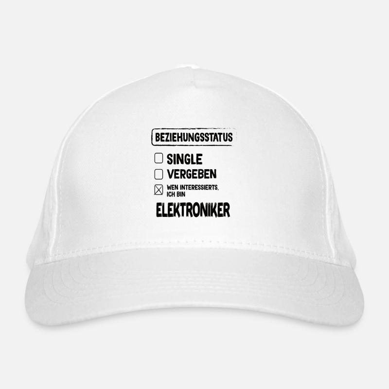 Electronics Technician Relationship Status Organic Baseball Cap