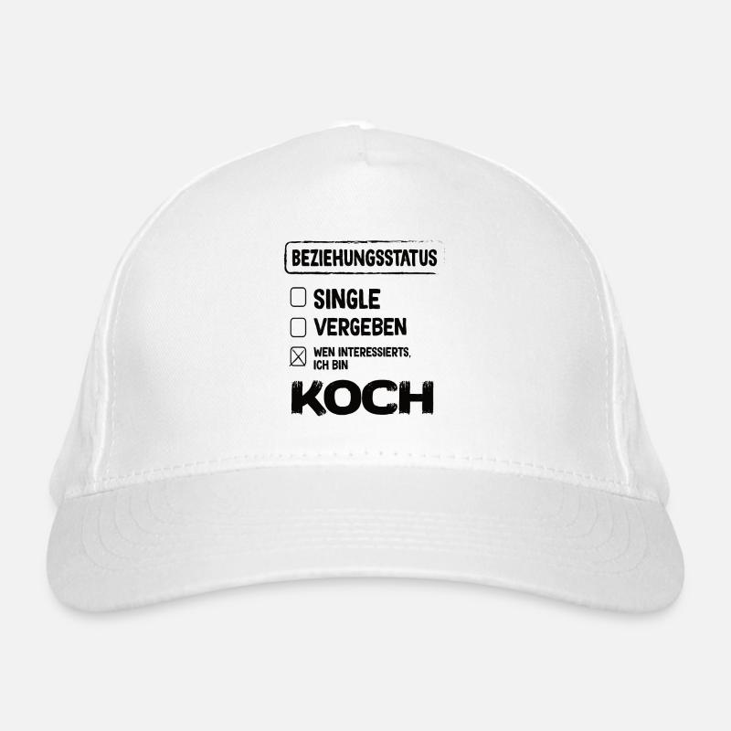 Koch Beziehungsstatus Bio-Baseballkappe