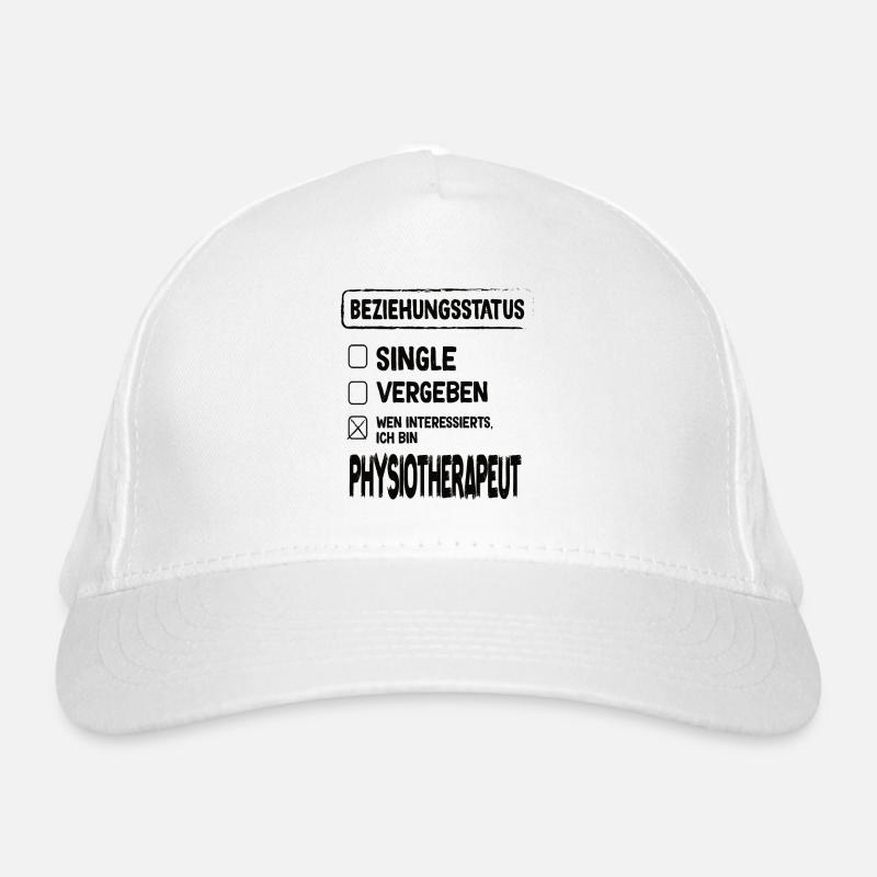Kinésithérapeute Statut relationnel Physiothérapie Casquette classique bio