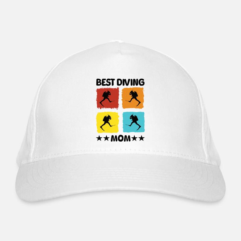 Meilleure maman plongeuse Casquette classique bio