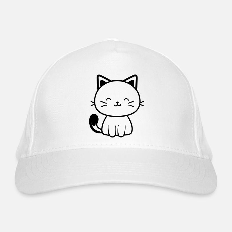 Kätzchen Bio-Baseballkappe