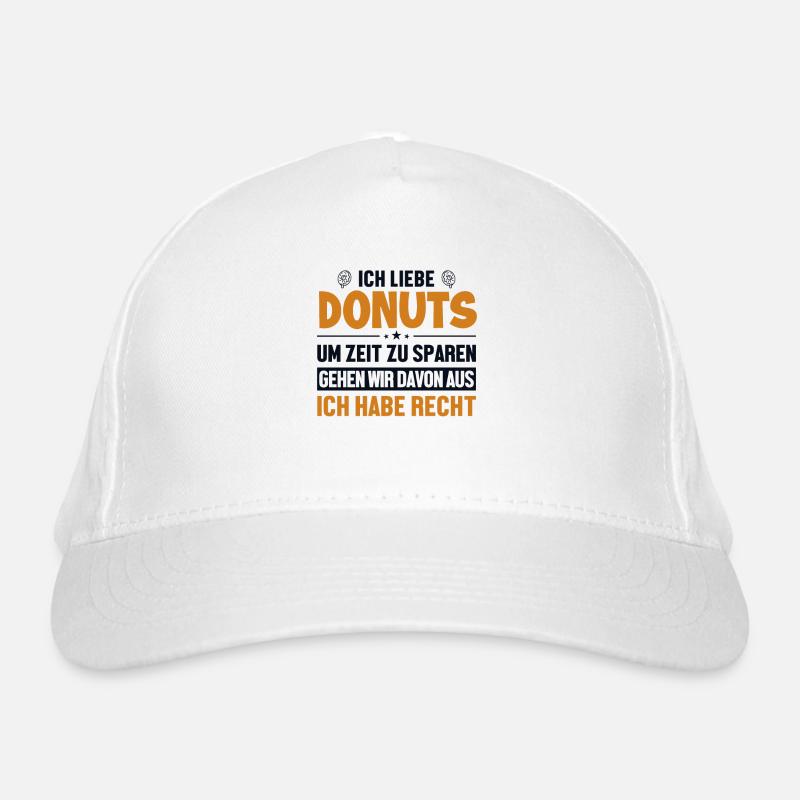 Donuts haben immer Recht Doughnut Maker Glazed Bio-Baseballkappe