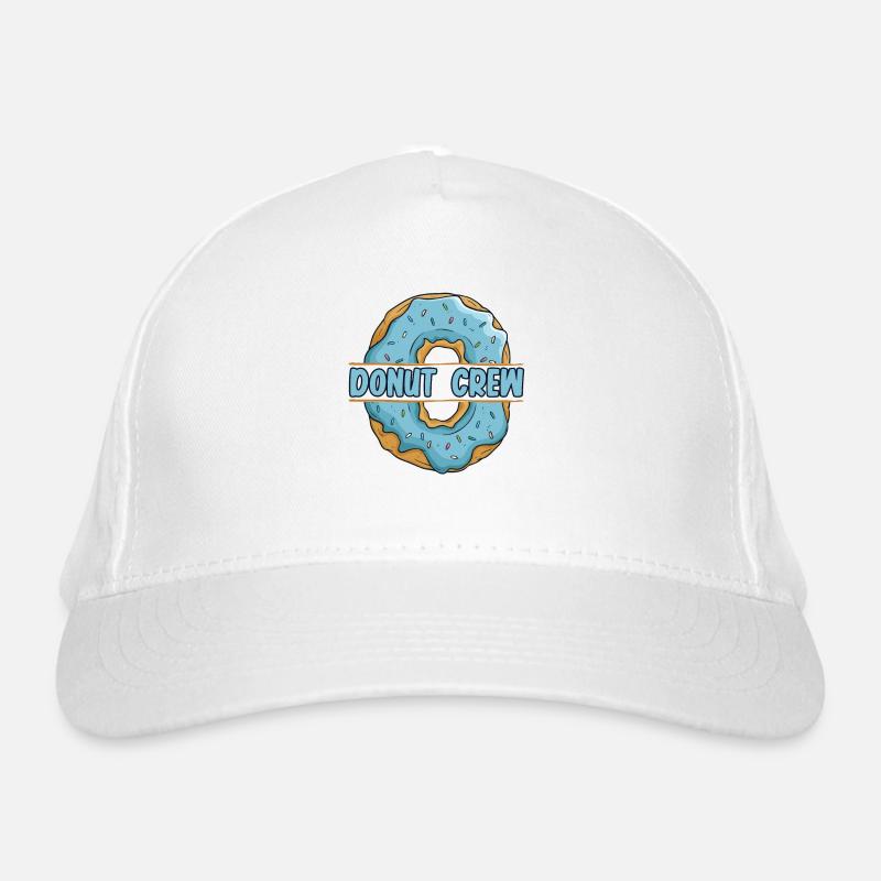 Donut Crew Doughnut Glazed Maker Lover Donut Organic Baseball Cap