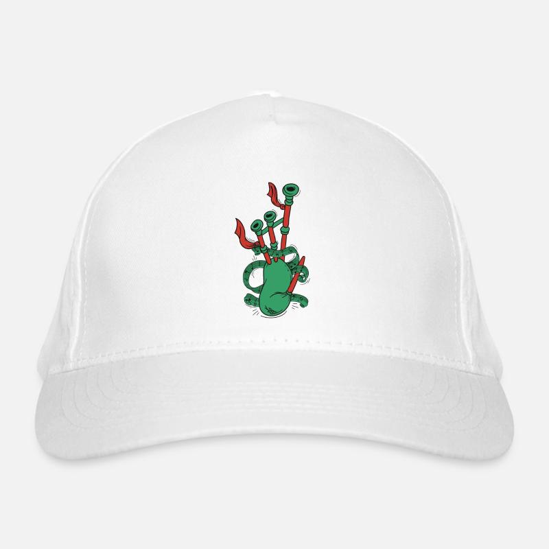 Joueur de leçons de cornemuse Great Highland Casquette classique bio