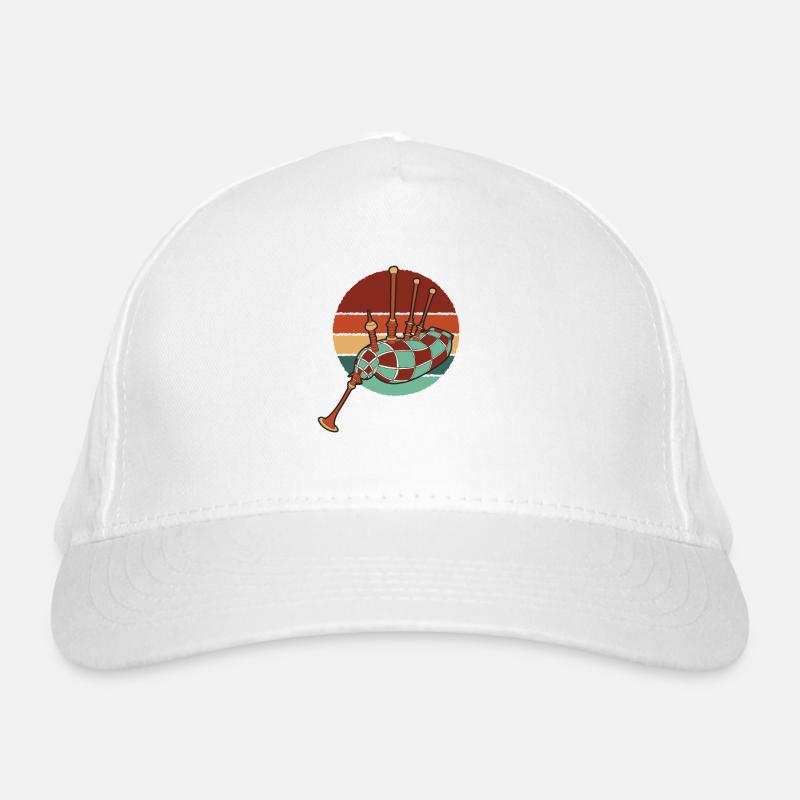 Cours de cornemuse rétro Sarbacane Great Highland Casquette classique bio