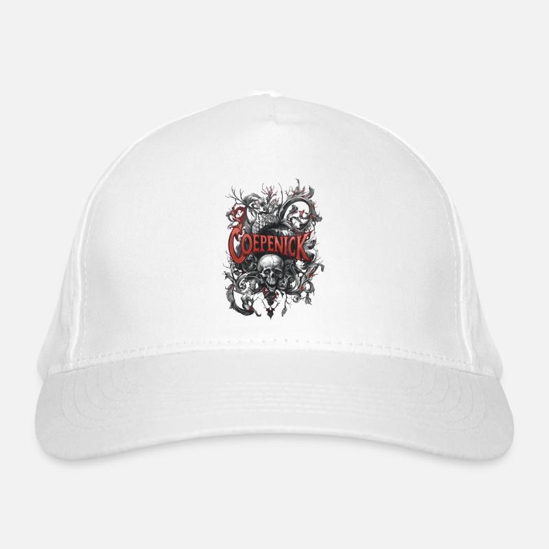 Berlin Köpenick Souvenir Cöpenick Dark Skull Bio-Baseballkappe