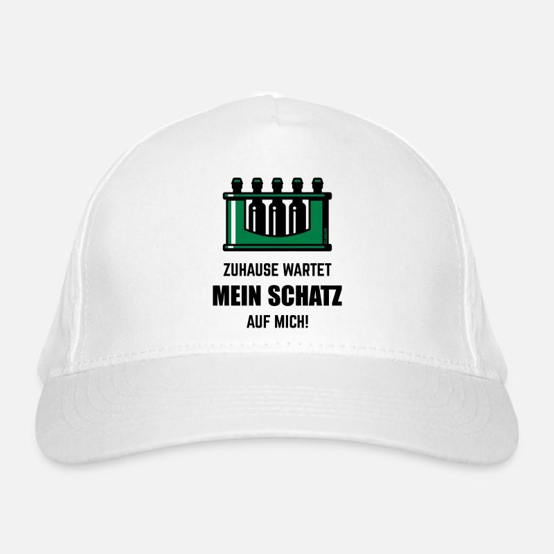 XGrüner Schatz Bio-Baseballkappe
