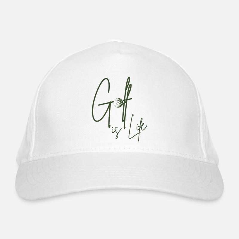 Golf is Life / Golfliebe Bio-Baseballkappe