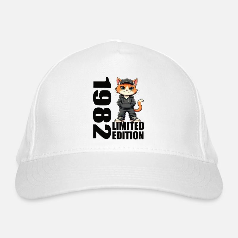 Edition Limitée 1982 Anniversaire Né 1982 Casquette classique bio