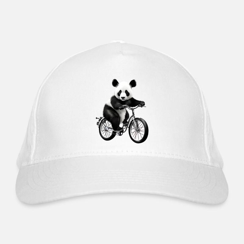 Panda à vélo Casquette classique bio