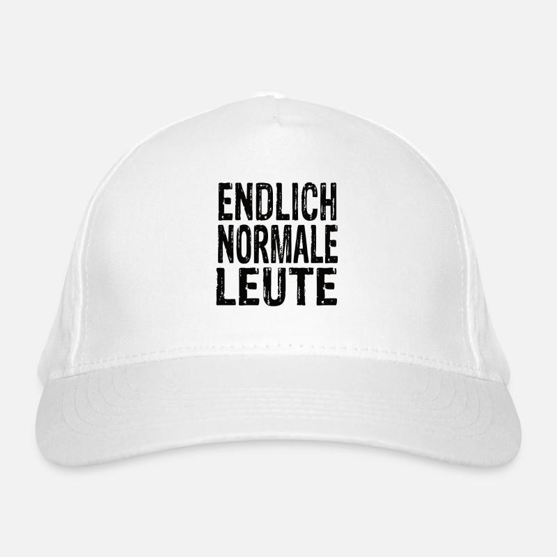 Finally normal people Organic Baseball Cap