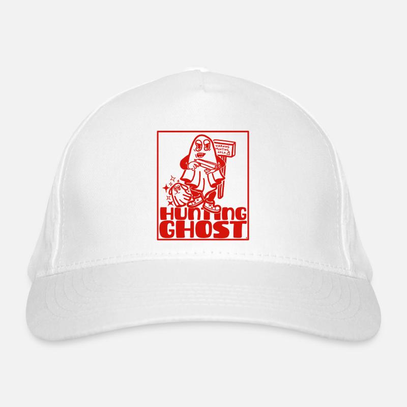 Ghost hunter not haunt Organic Baseball Cap