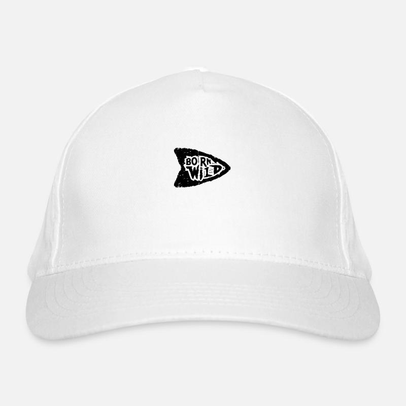 Flèche sauvage née Casquette classique bio