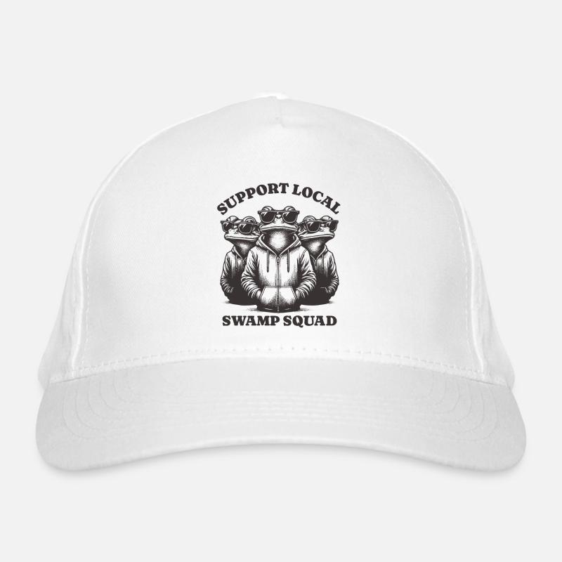 frog Lovers - Soutenez l’escouade locale des marais Casquette classique bio