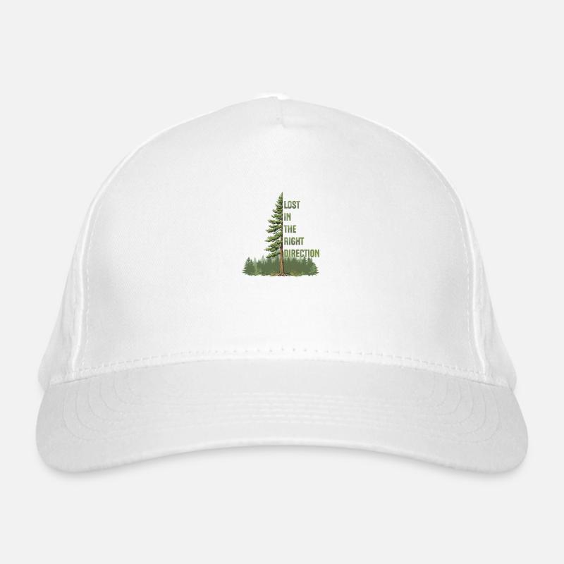 Perdu dans la bonne direction pin Casquette classique bio