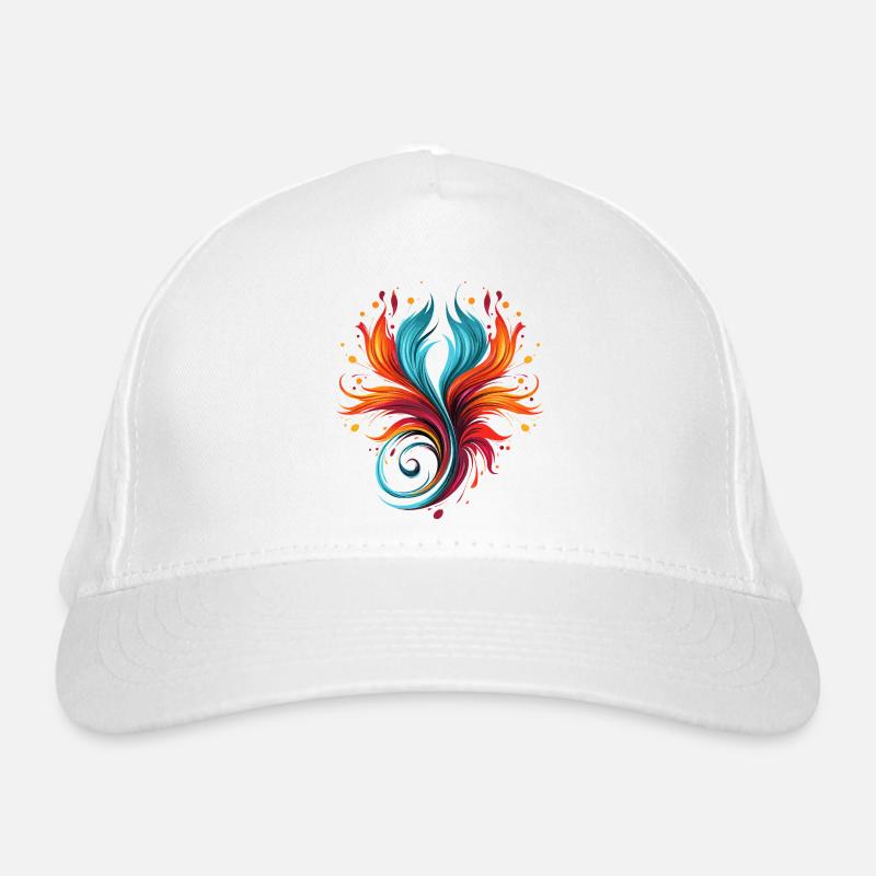 Tourbillons de couleurs Casquette classique bio