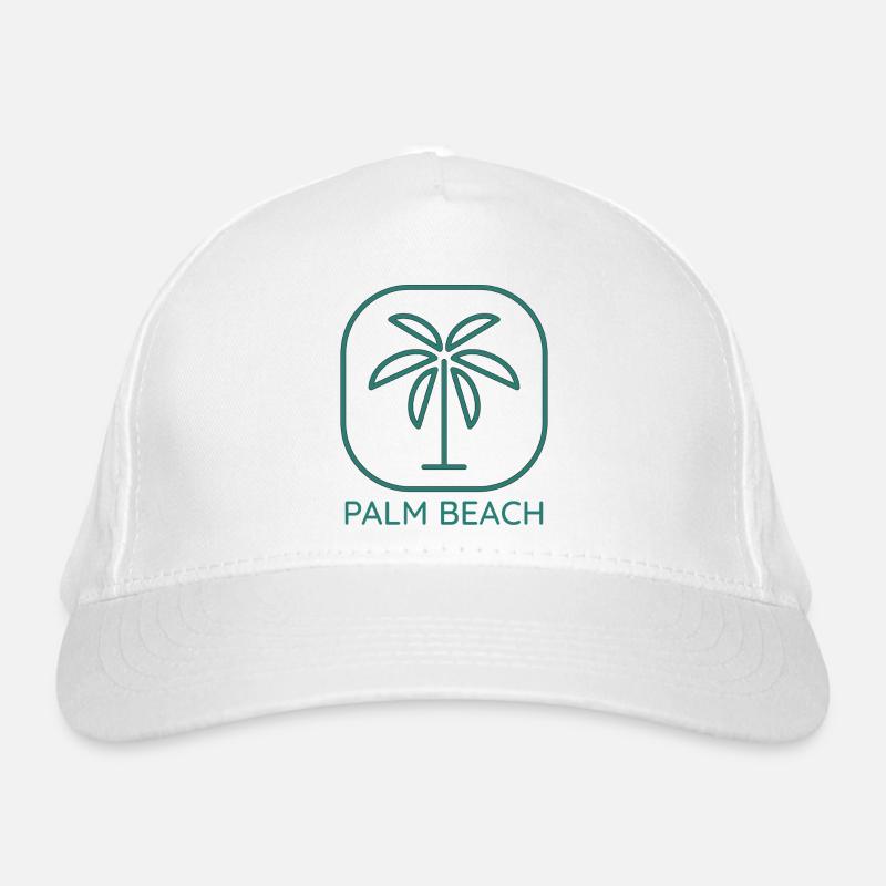 Palm Beach Beach Holidays Organic Baseball Cap