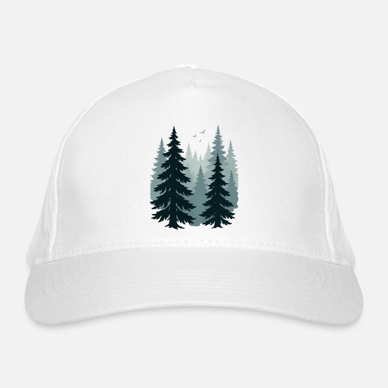 Misty Pines Organic Baseball Cap