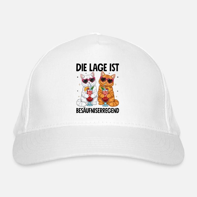 La situation est l’ivresse Casquette classique bio