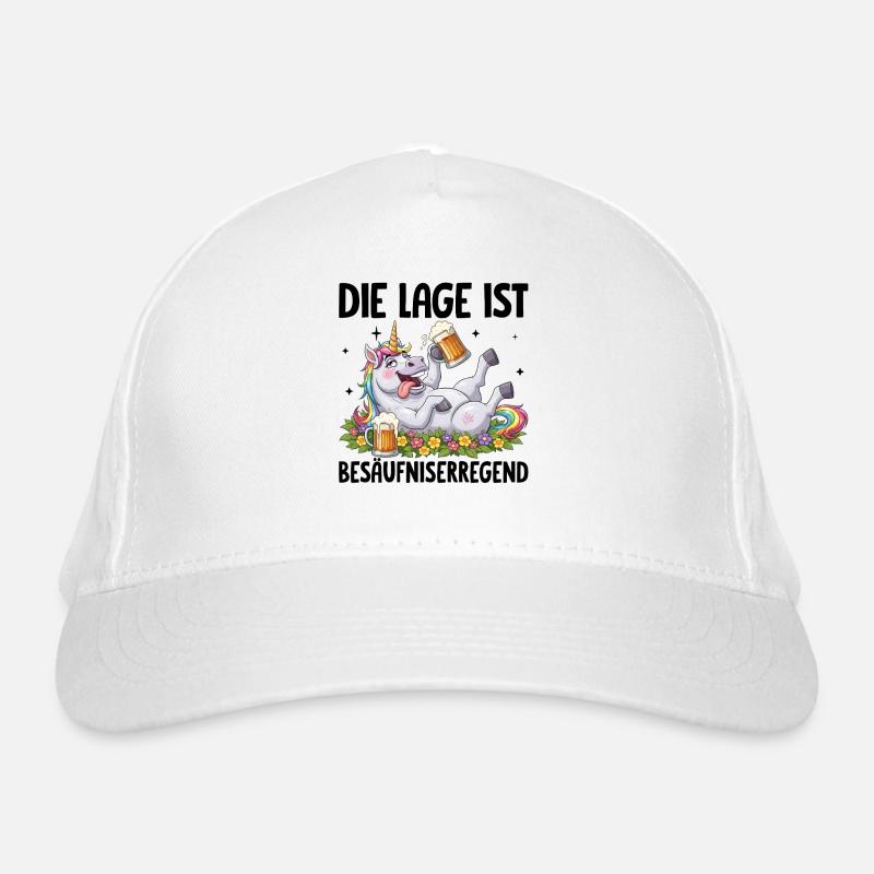 The situation is drunkenness Organic Baseball Cap