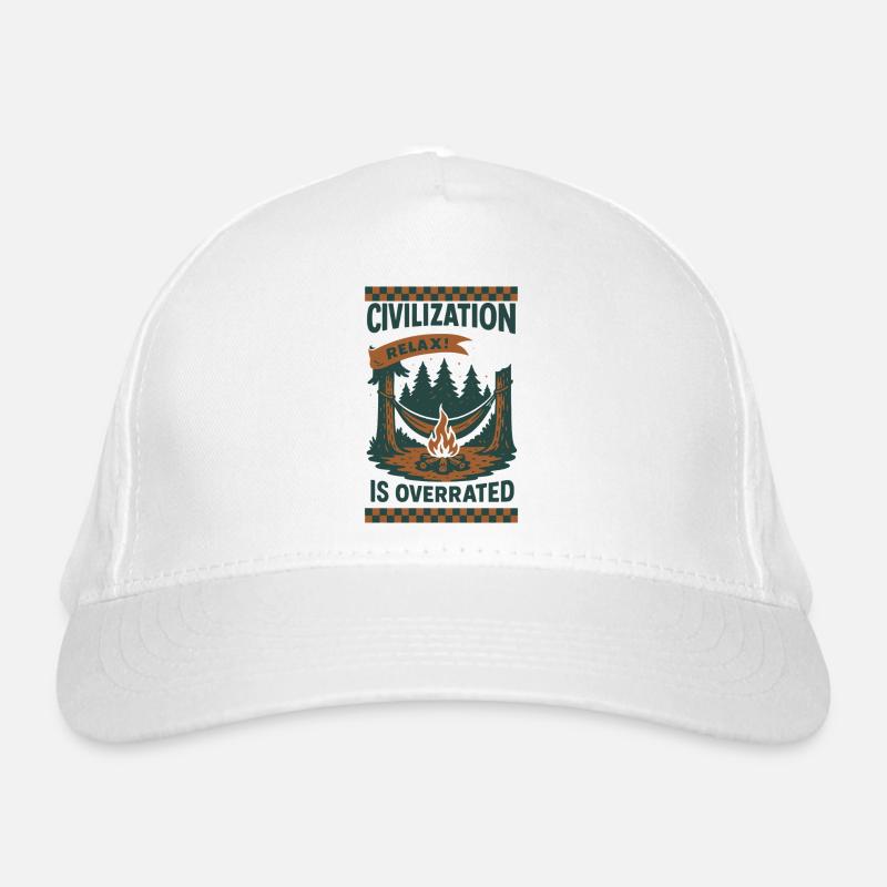 Prepper Survival Bushcrafting Zivilisation Bio-Baseballkappe