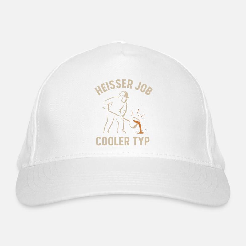 Travail à chaud Moulage de conception de caractères frais Casquette classique bio
