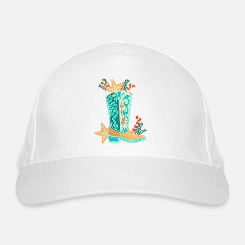 Western Boot Festdesign Bio-Baseballkappe
