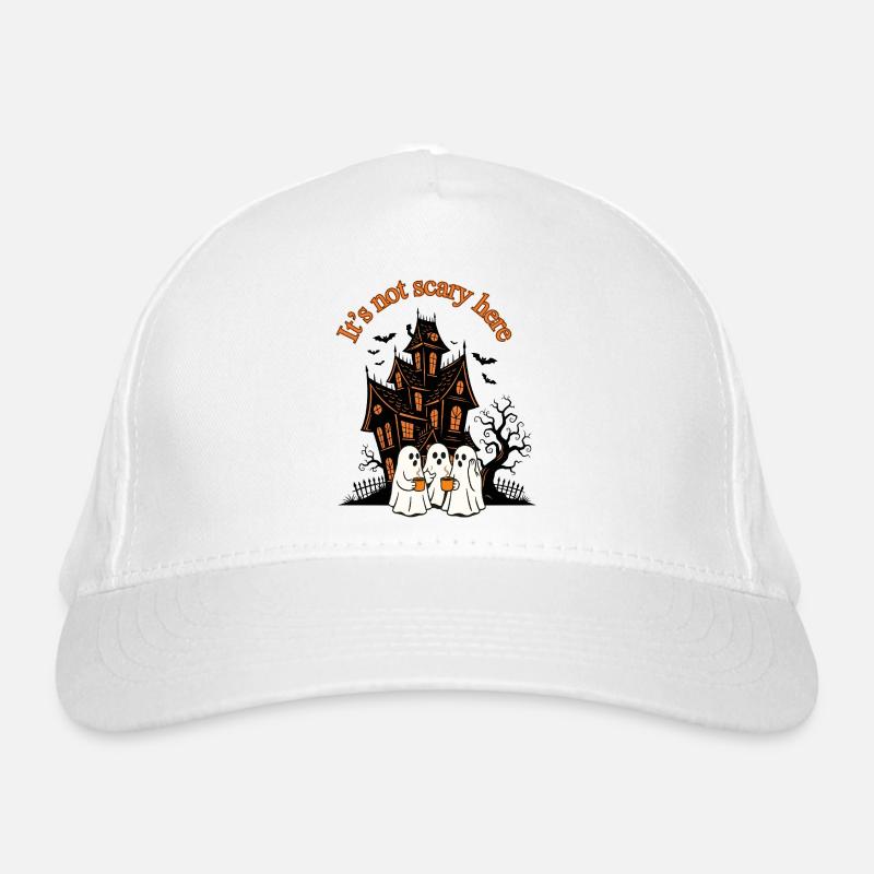 It's not scary here Organic Baseball Cap
