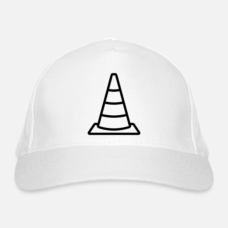 Leitkegel Bio-Baseballkappe