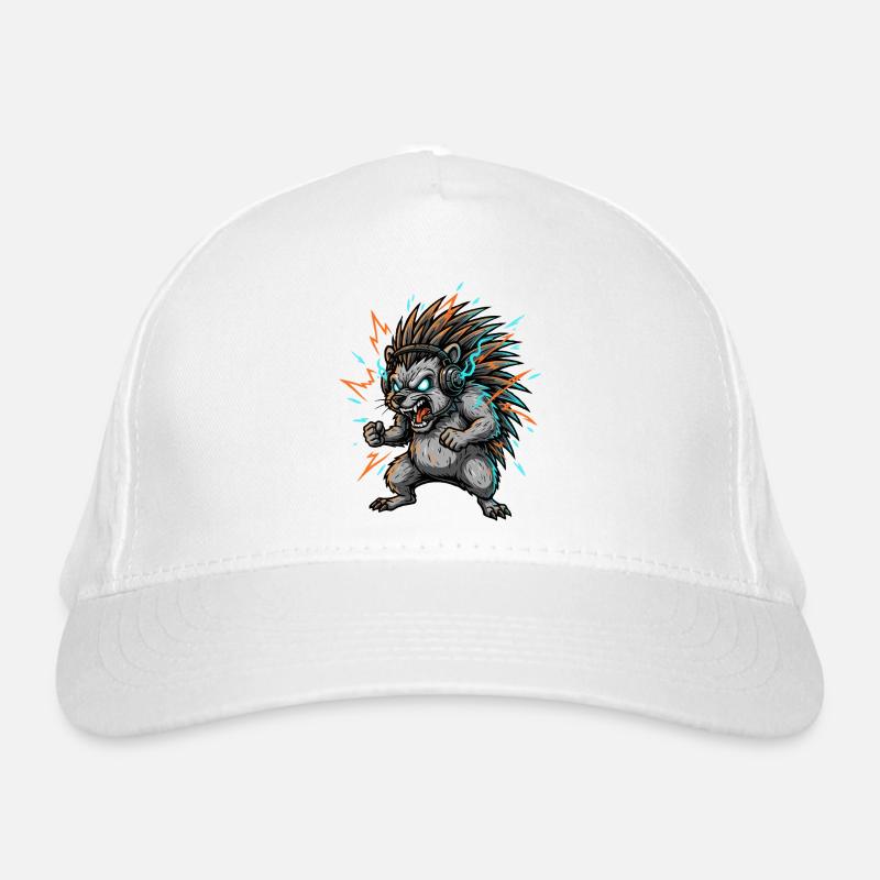Elektrischer Cyber-Igel-DJ Bio-Baseballkappe