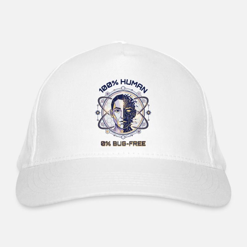 Code de bug humain Casquette classique bio