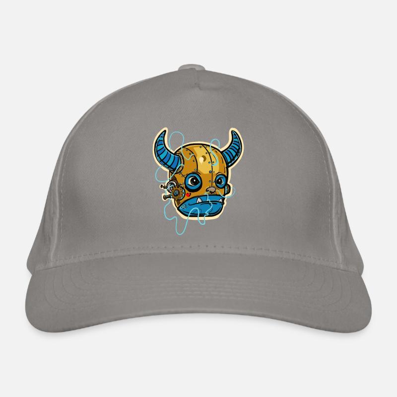 Steampunk Mechanical Bull Organic Baseball Cap