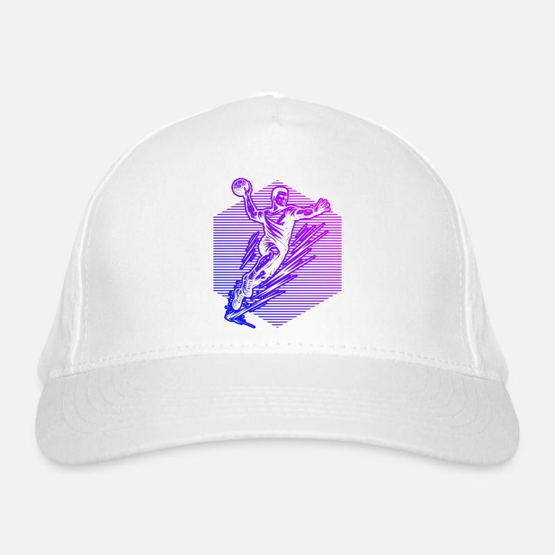 Clear handball message for men Organic Baseball Cap