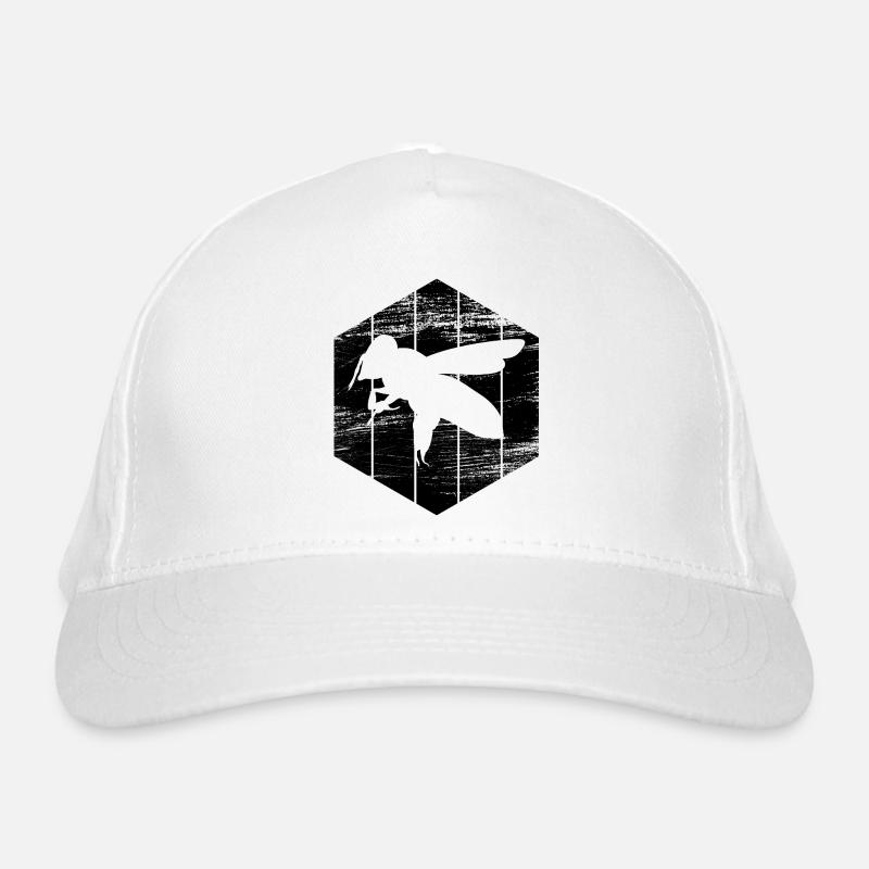 Bee sketch Organic Baseball Cap