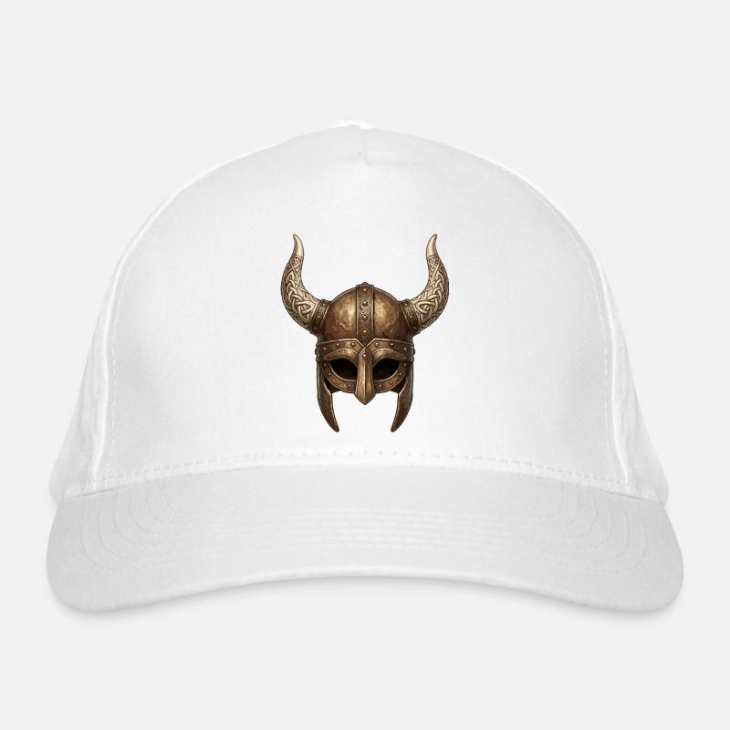 Casque de bataille à cornes nordiques Casquette classique bio