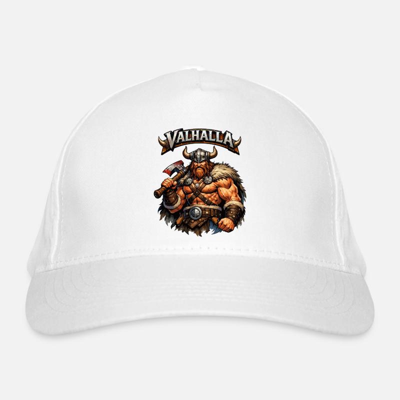 Valhalla Wikinger Axtheld Bio-Baseballkappe