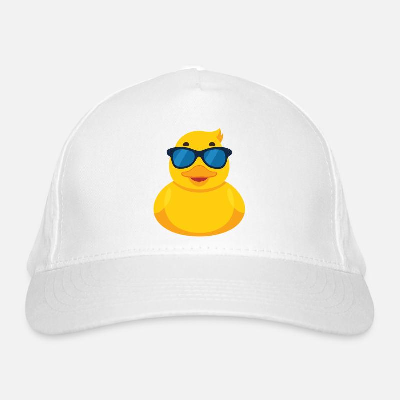 Sonnenbrillen-Gummiente Bio-Baseballkappe