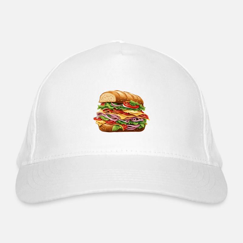 Sandwich / Sandwich / Nourriture / Épicerie Casquette classique bio
